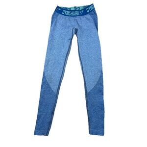 Gymshark Leggings Womens  Blue Seamless  Size Xs‎